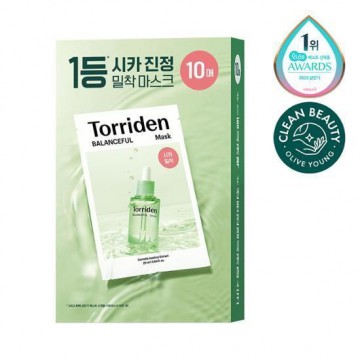 Torriden Dive 積雪草保濕鎮靜面膜 (10pc)